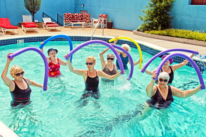 water aerobics classes for adults near me