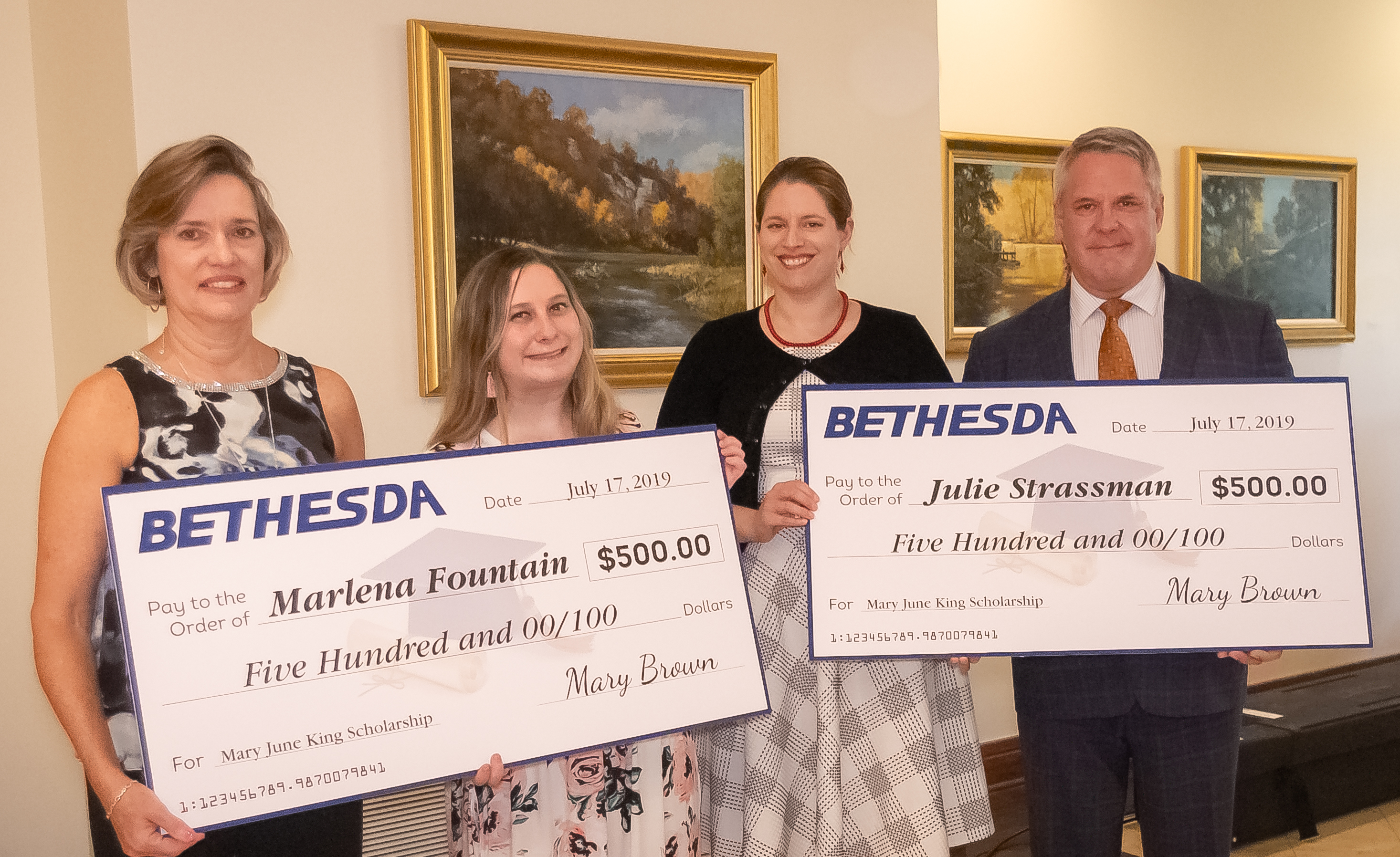 Mary June King Scholarship Recipients Announced Bethesda Health Group