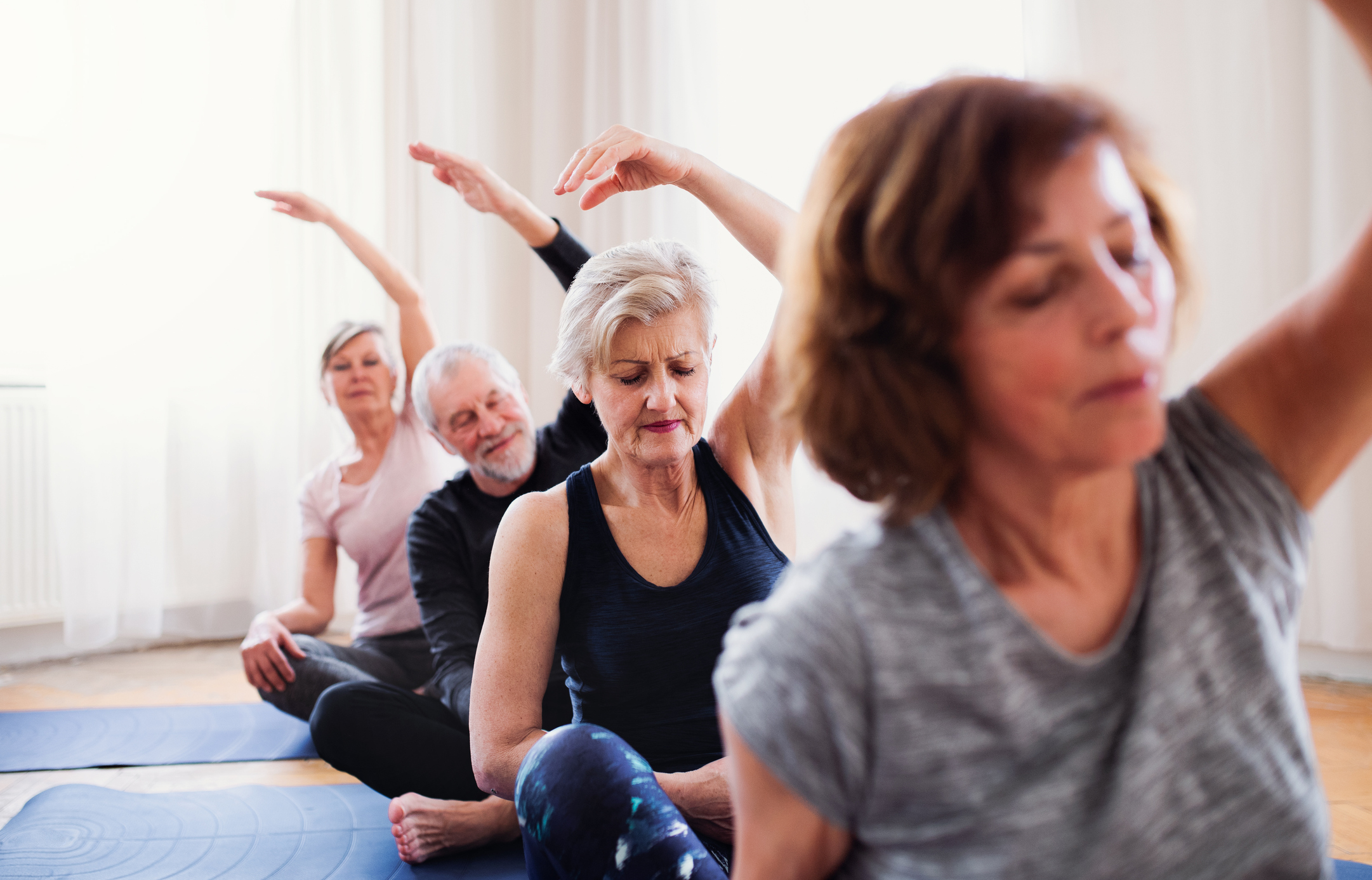There are many benefits from doing yoga that can keep us strong and healthy